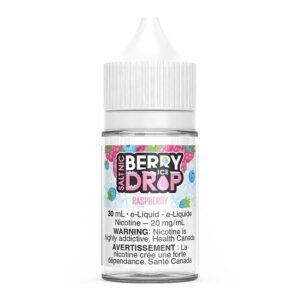 Berry Drop Ice Salt Nic E-Liquid – Raspberry 30ml
